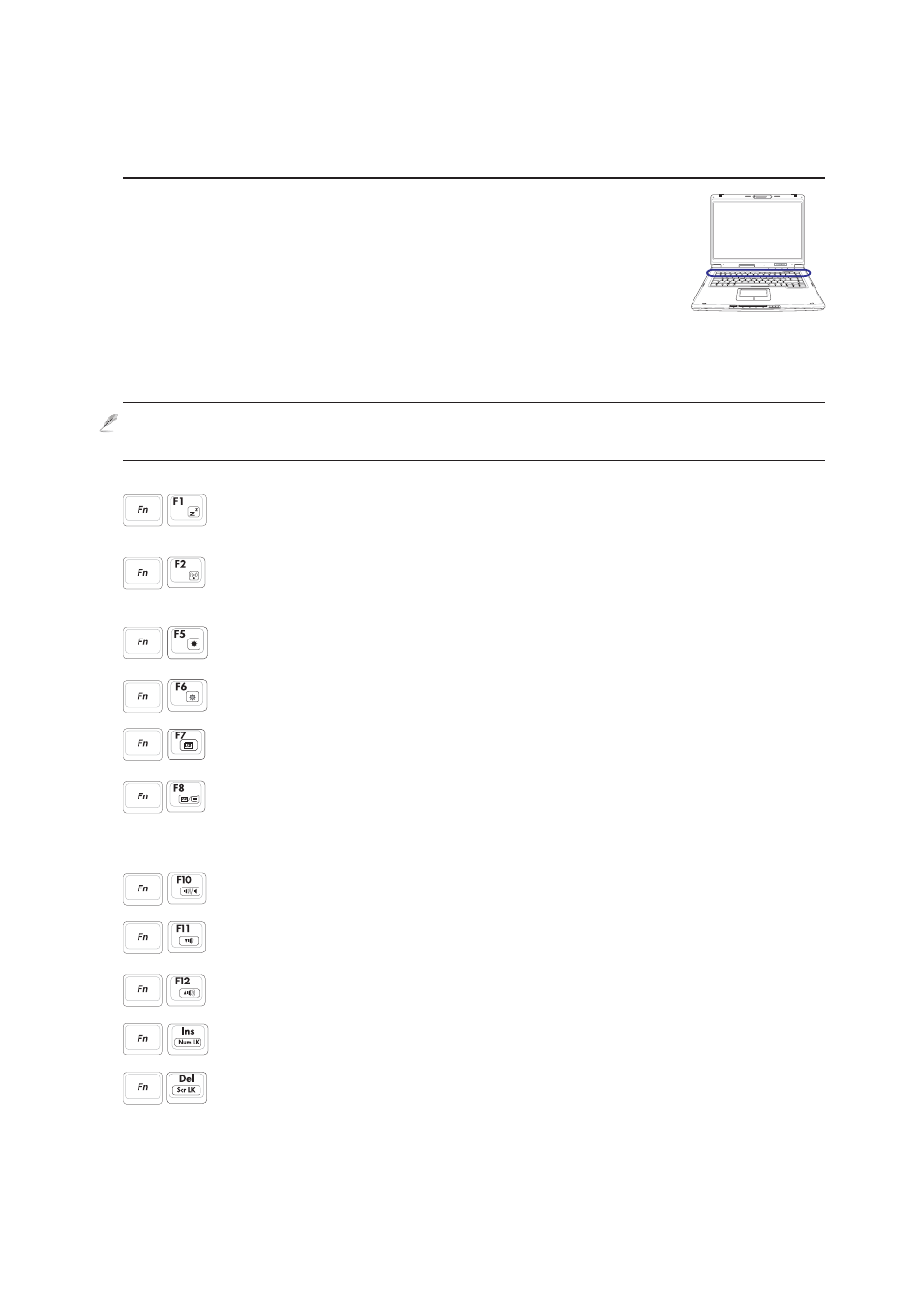 Using the keyboard, Colored hot keys | Asus E2239 User Manual | Page 33 / 78