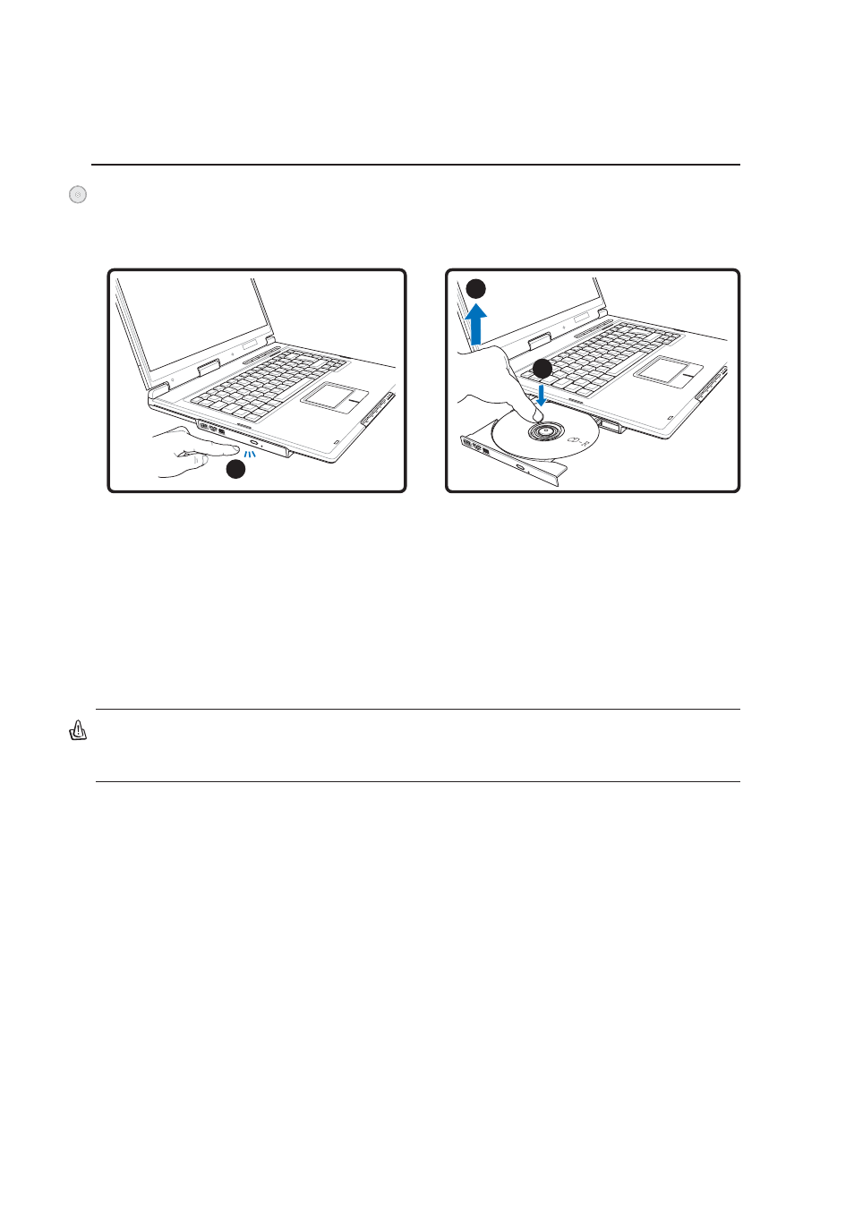 Optical drive (cont’) | Asus E2239 User Manual | Page 48 / 78