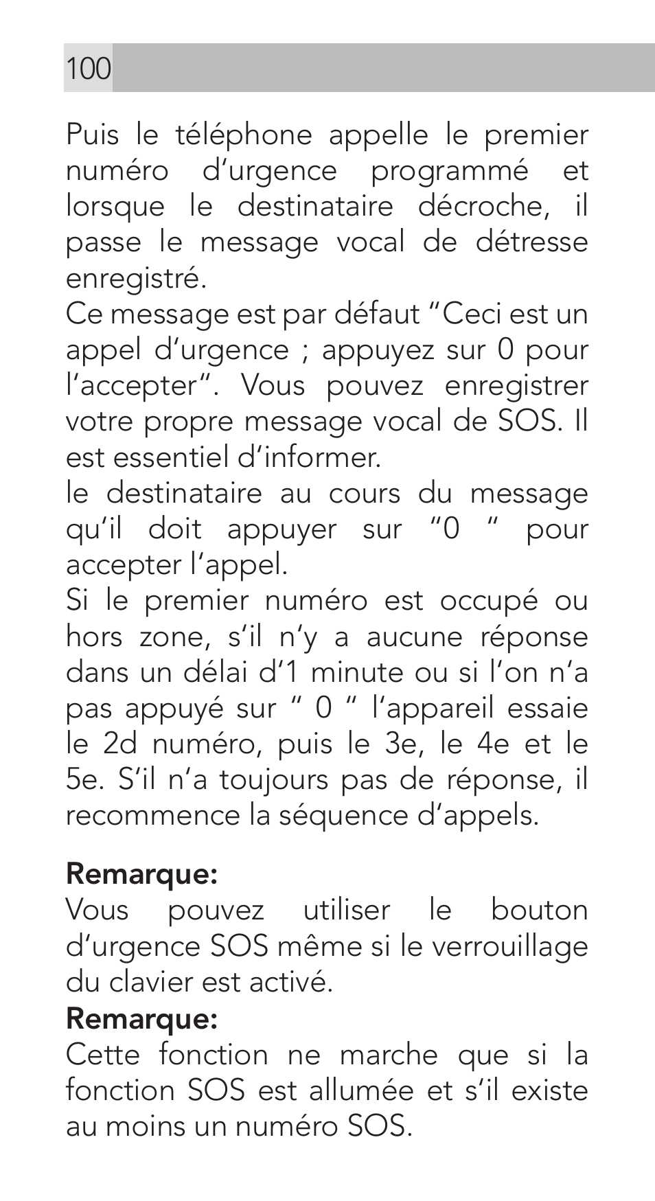 AEG Voxtel M311 User Manual | Page 100 / 216