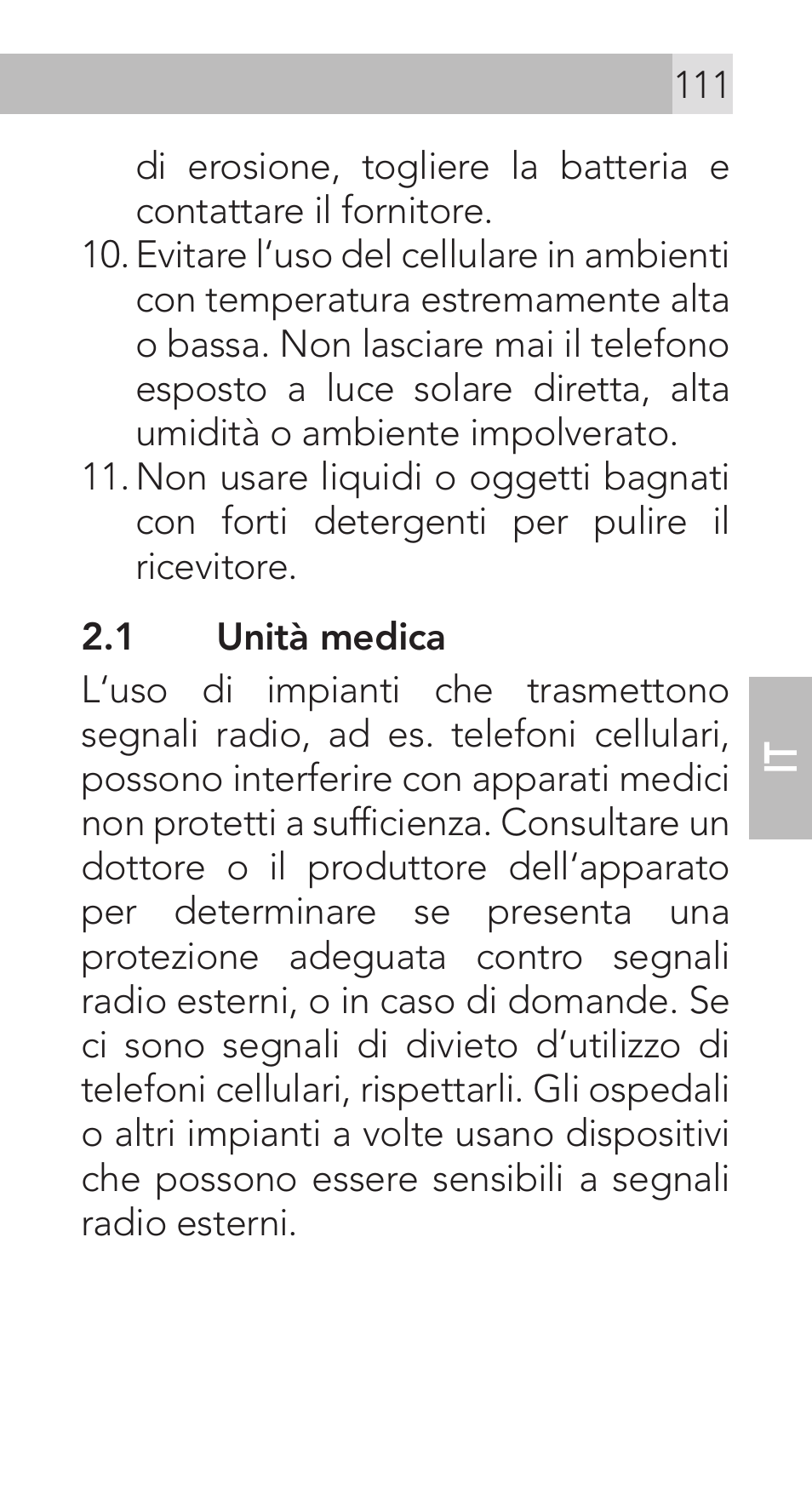 AEG Voxtel M311 User Manual | Page 111 / 216