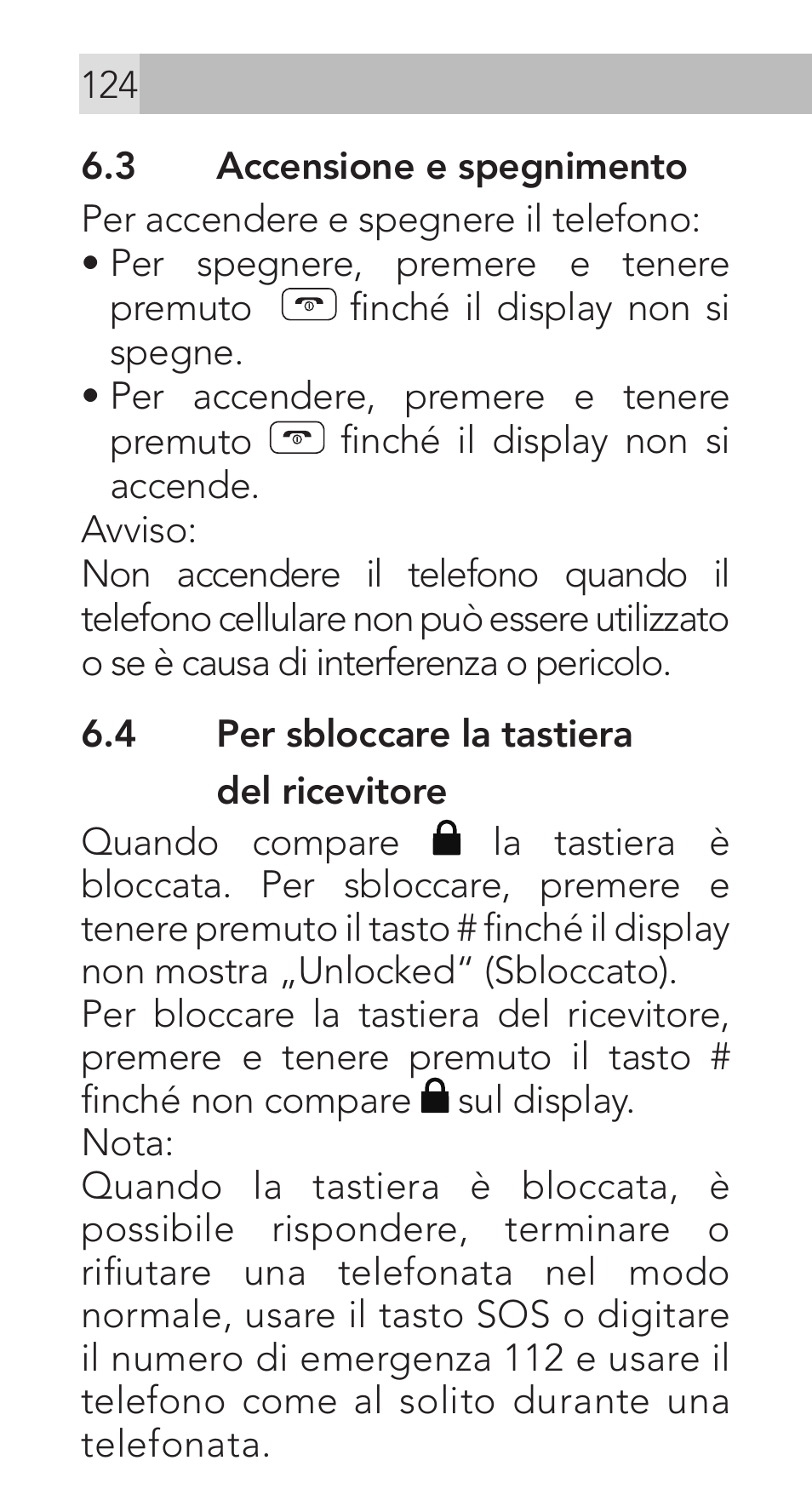 AEG Voxtel M311 User Manual | Page 124 / 216