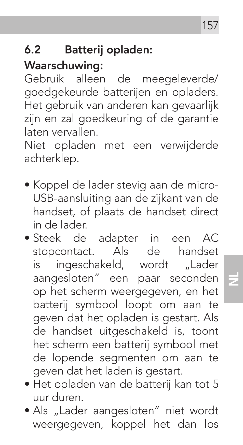 AEG Voxtel M311 User Manual | Page 157 / 216