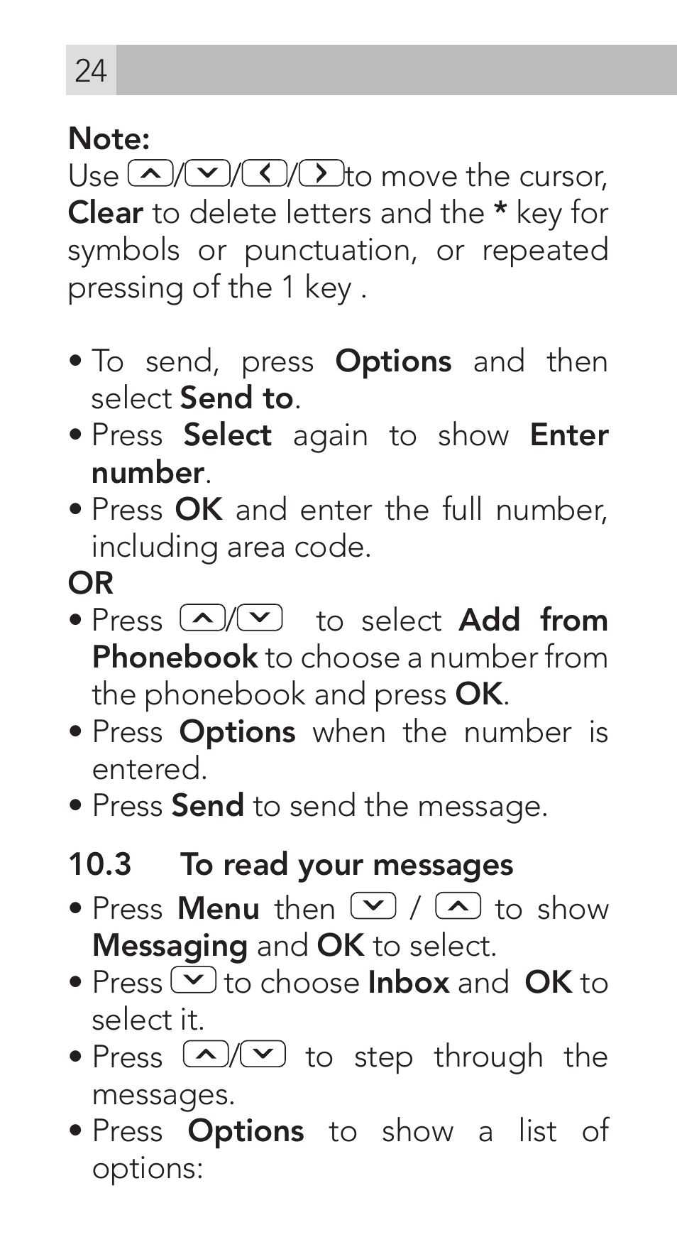 AEG Voxtel M311 User Manual | Page 24 / 216