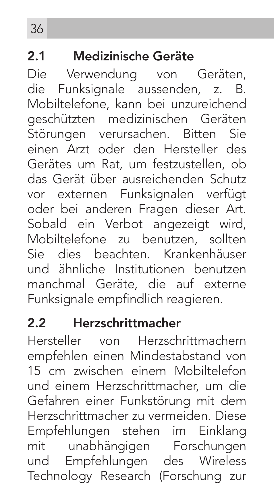 AEG Voxtel M311 User Manual | Page 36 / 216