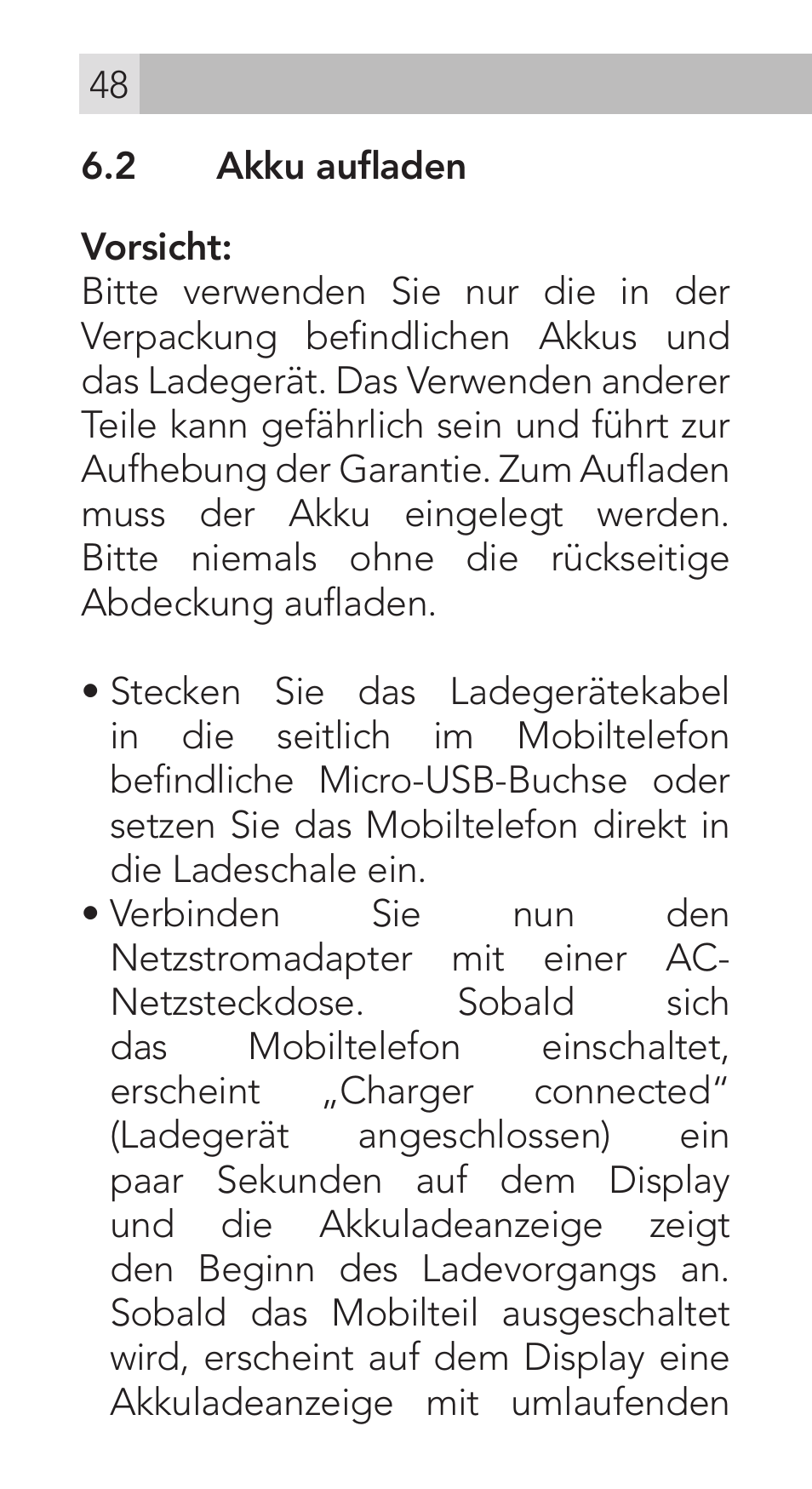 AEG Voxtel M311 User Manual | Page 48 / 216