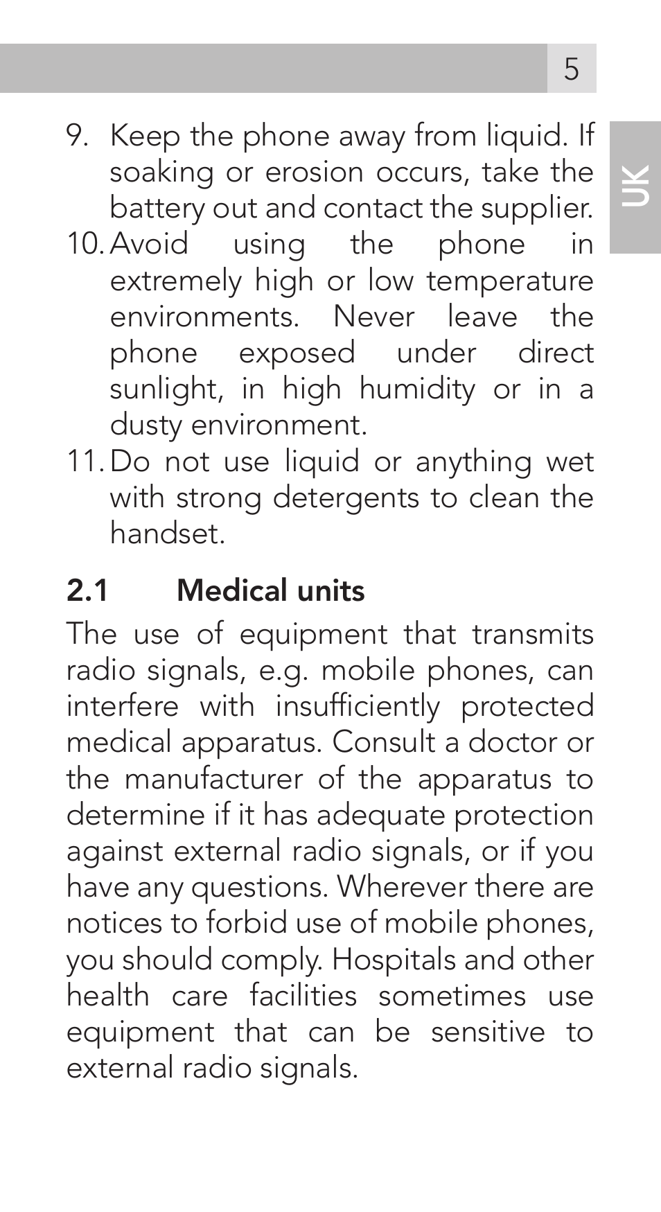 AEG Voxtel M311 User Manual | Page 5 / 216