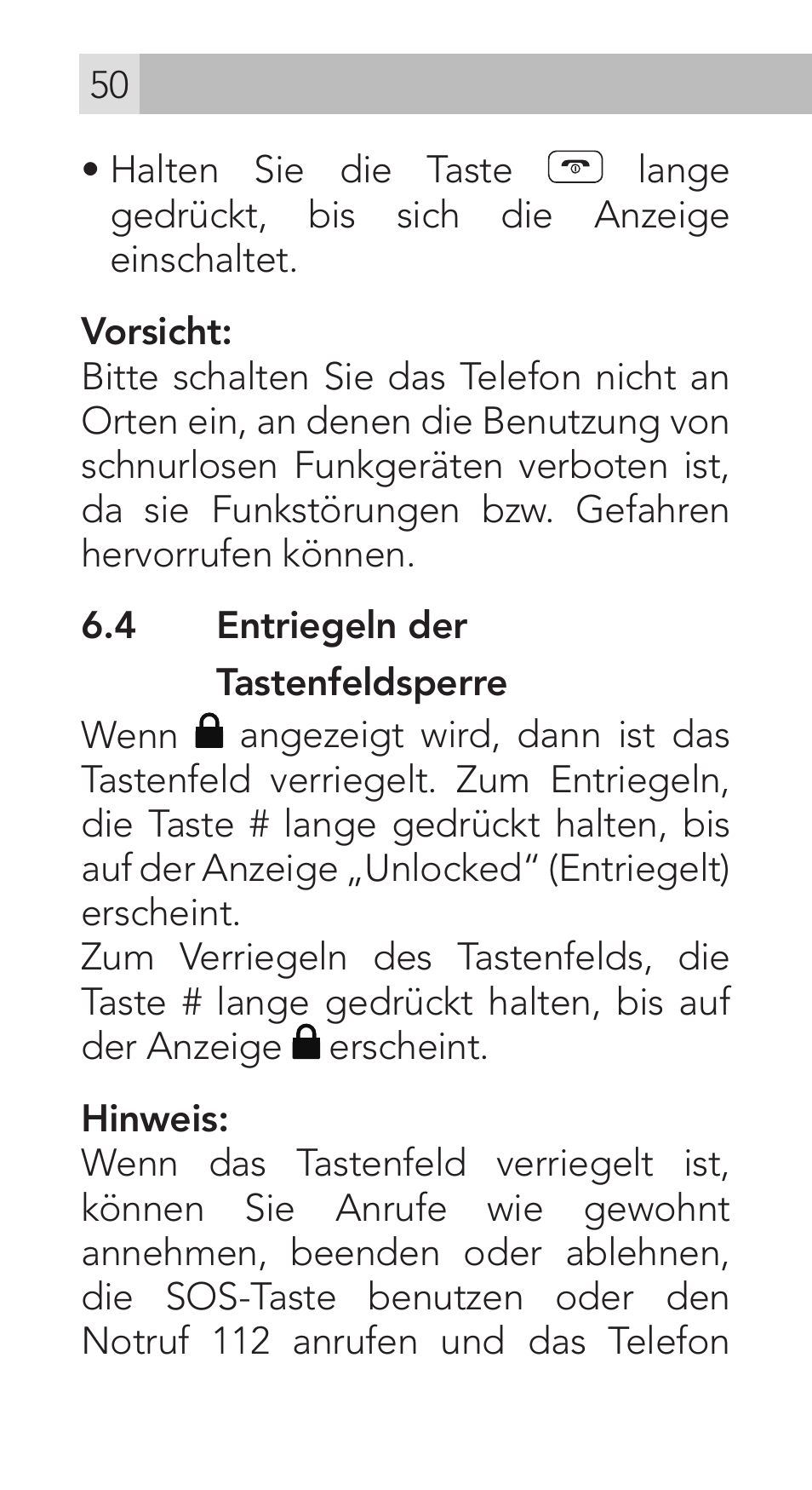 AEG Voxtel M311 User Manual | Page 50 / 216