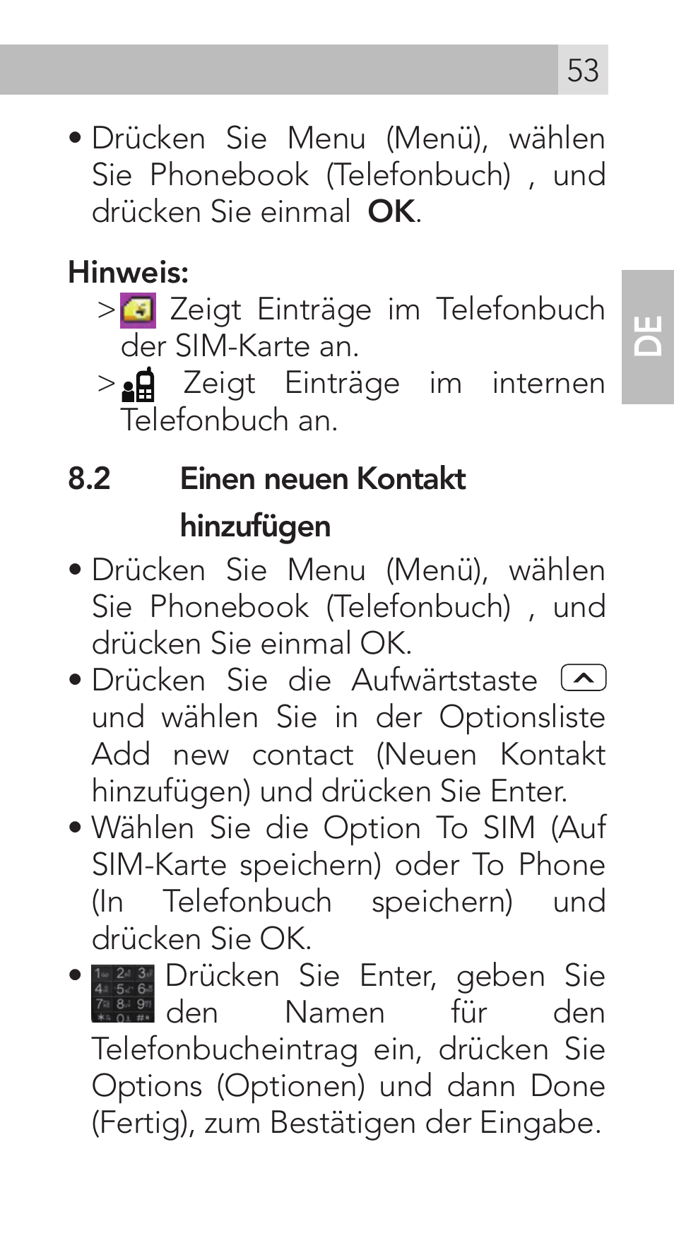AEG Voxtel M311 User Manual | Page 53 / 216