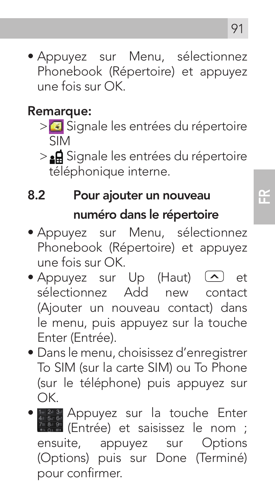 AEG Voxtel M311 User Manual | Page 91 / 216