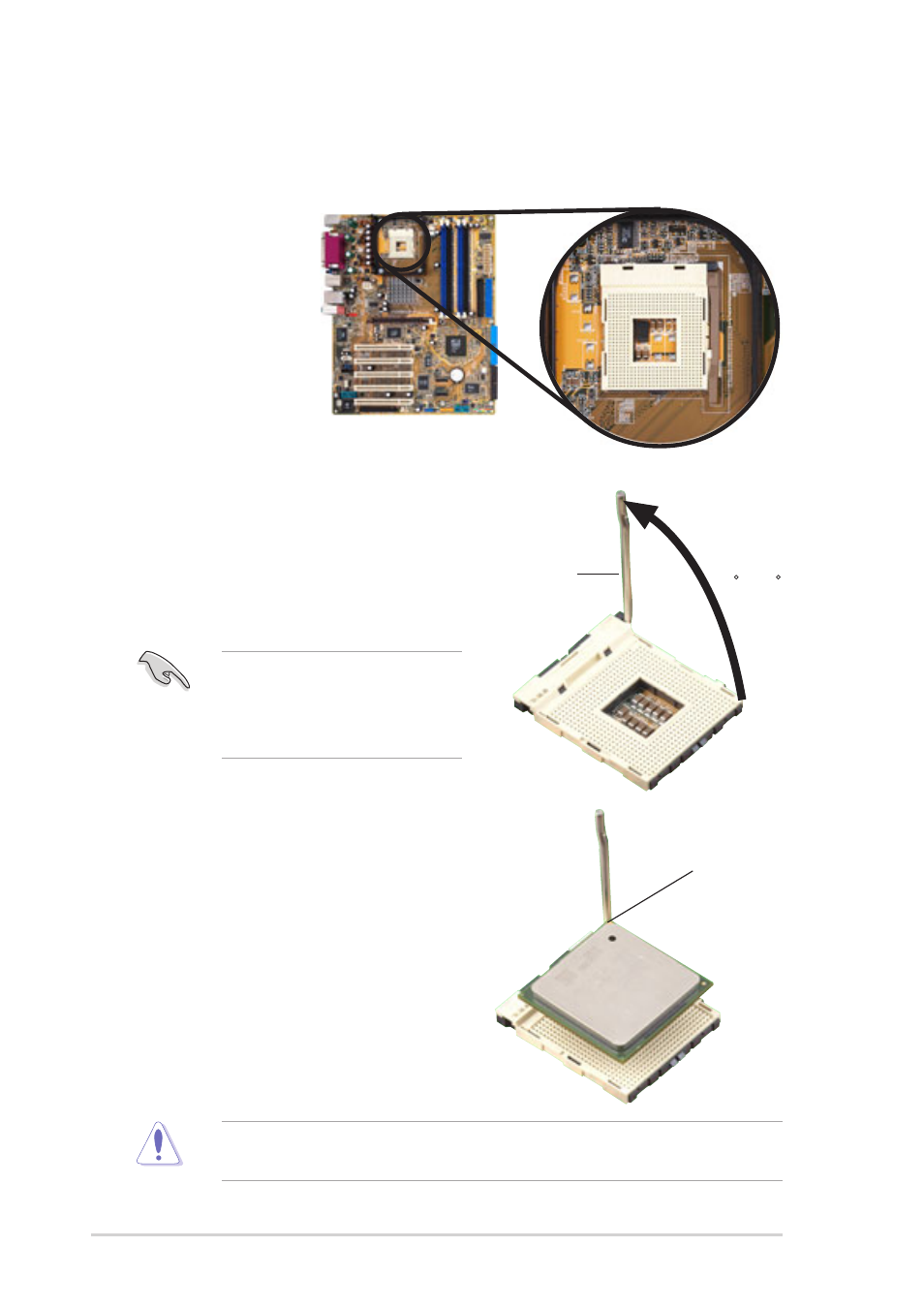 2 installing the cpu | Asus DELUXE P4R800-V User Manual | Page 28 / 124