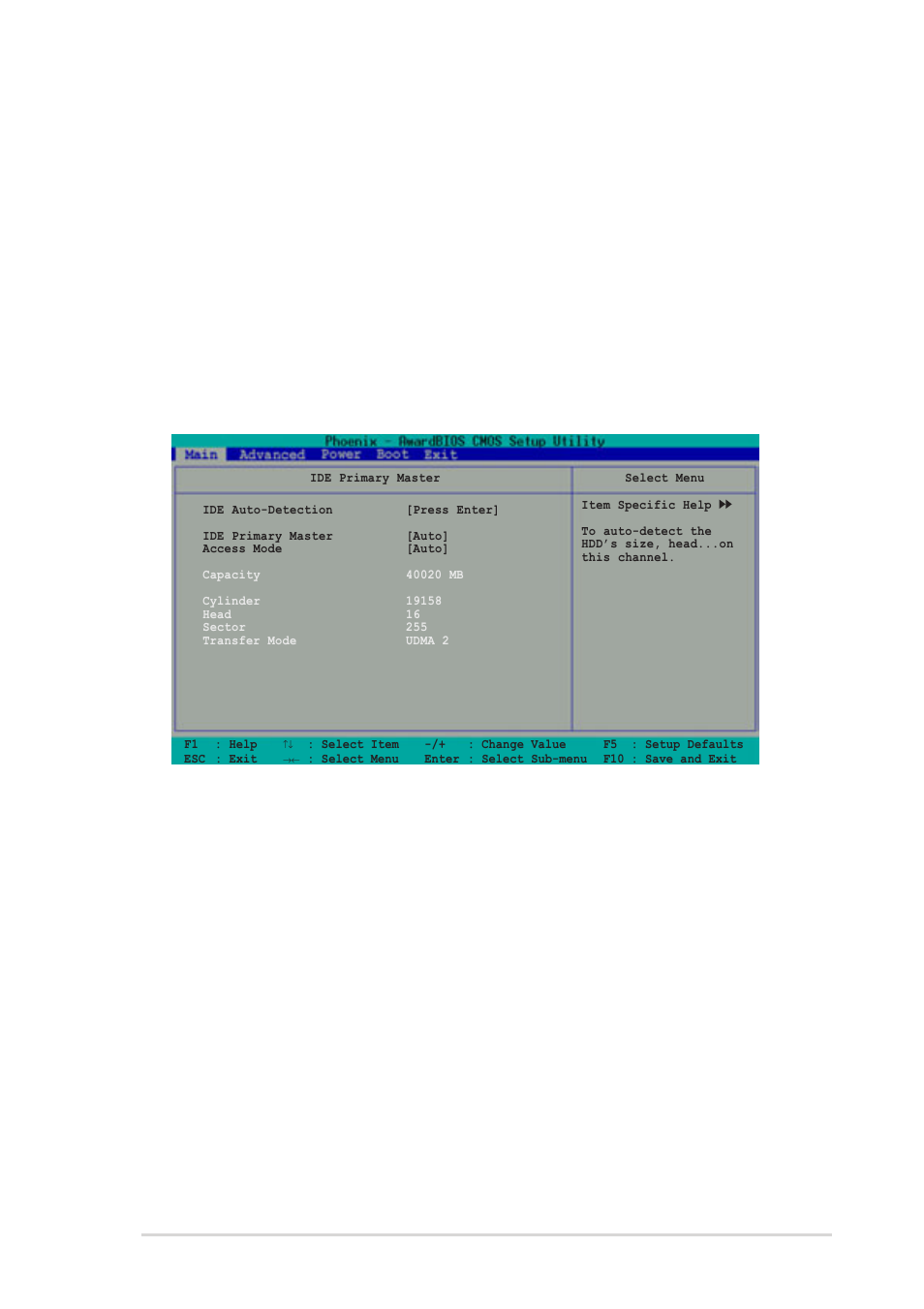 Primary and secondary master/slave, Hdd s.m.a.r.t. capability [disabled, Halt on [all errors | Ide auto-detection [press enter | Asus DELUXE P4R800-V User Manual | Page 77 / 124