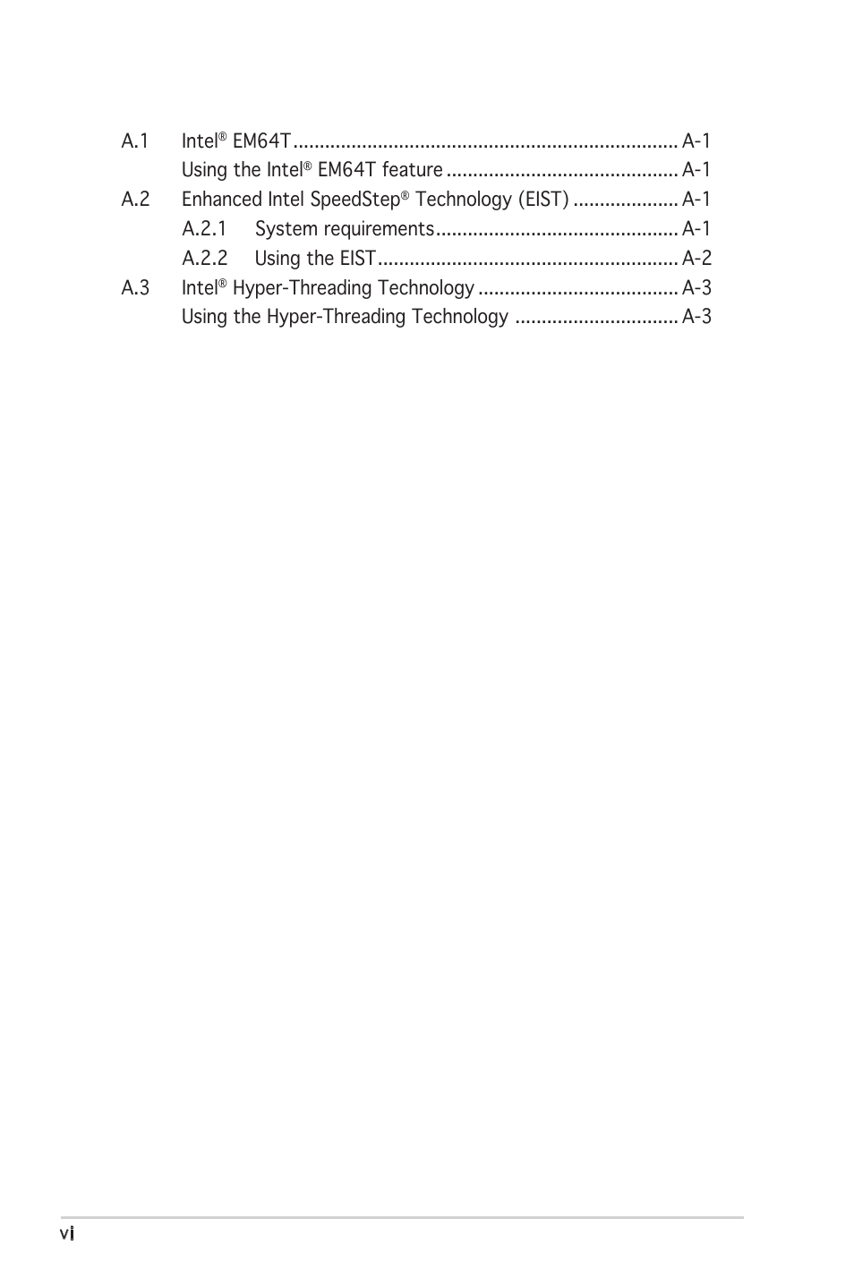 Asus P5L 1394 User Manual | Page 6 / 120