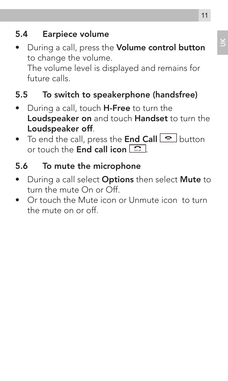AEG Voxtel M800 User Manual | Page 11 / 48