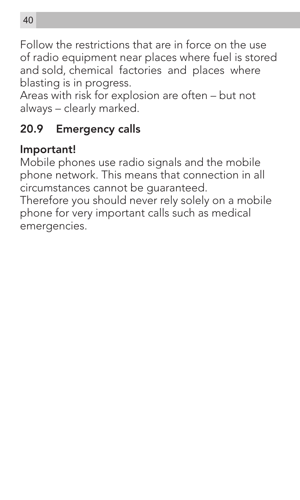 AEG Voxtel M800 User Manual | Page 40 / 48