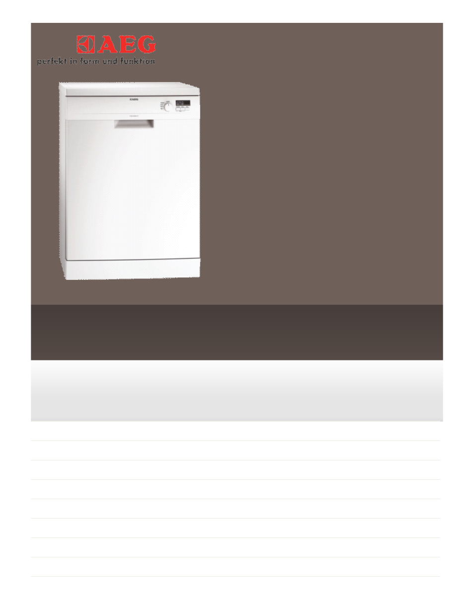 AEG F77012M0P User Manual | 2 pages