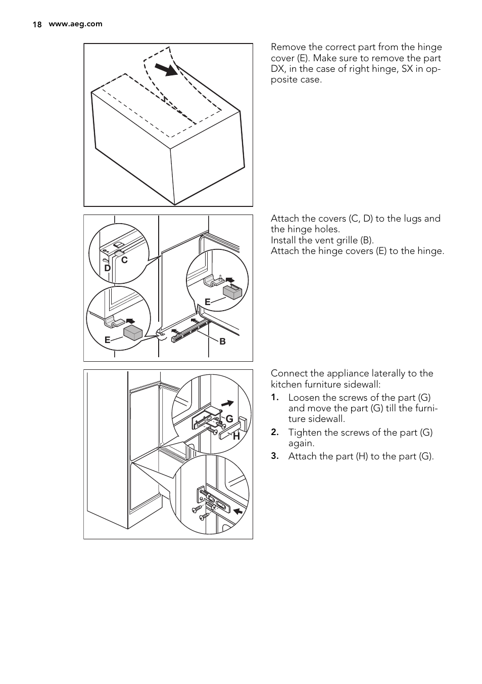AEG SCZ71800F0 User Manual | Page 18 / 24