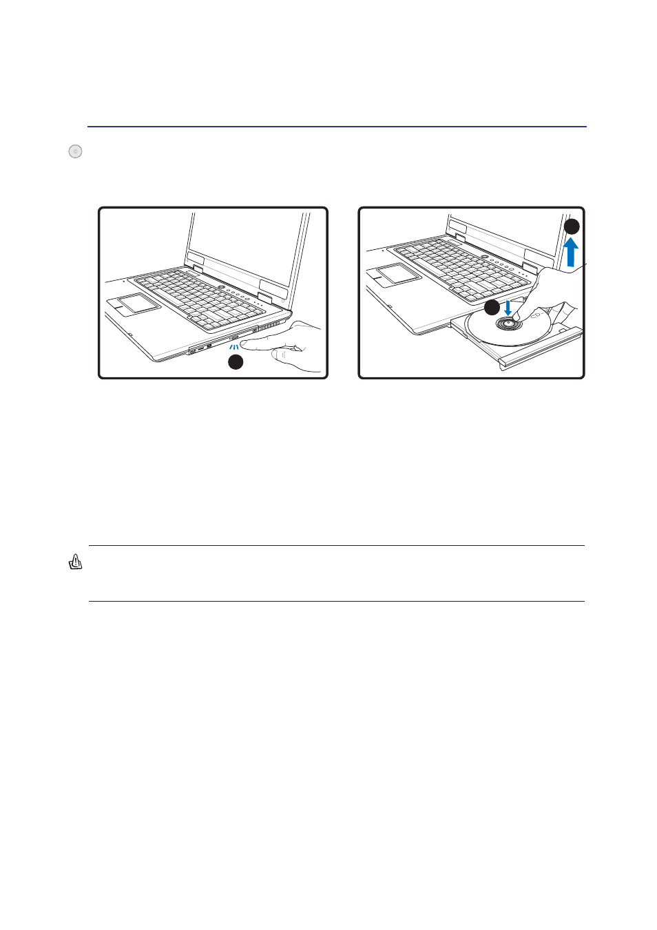 Optical drive (cont’) | Asus E1916 User Manual | Page 43 / 72