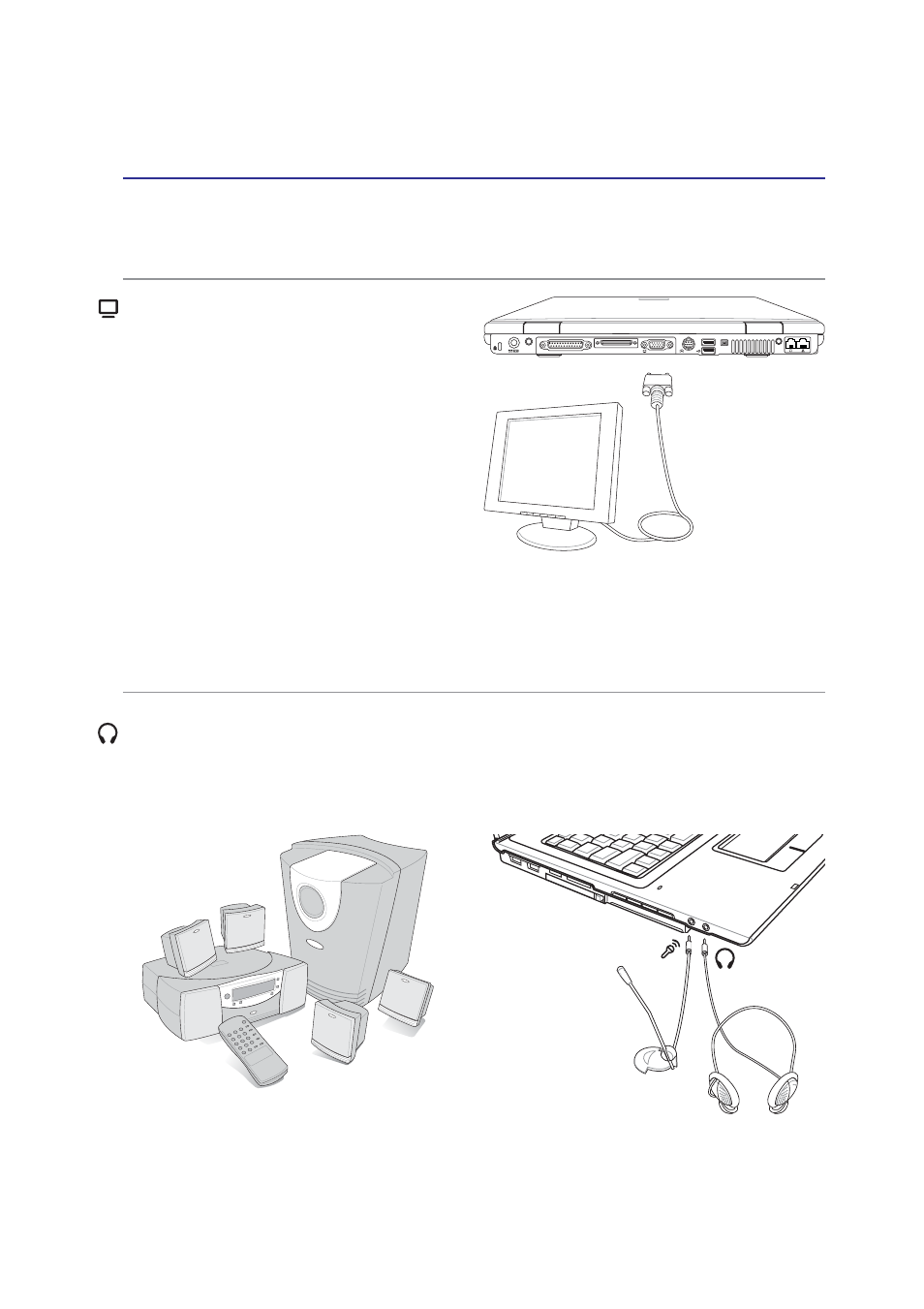 Optional connections | Asus E1916 User Manual | Page 55 / 72