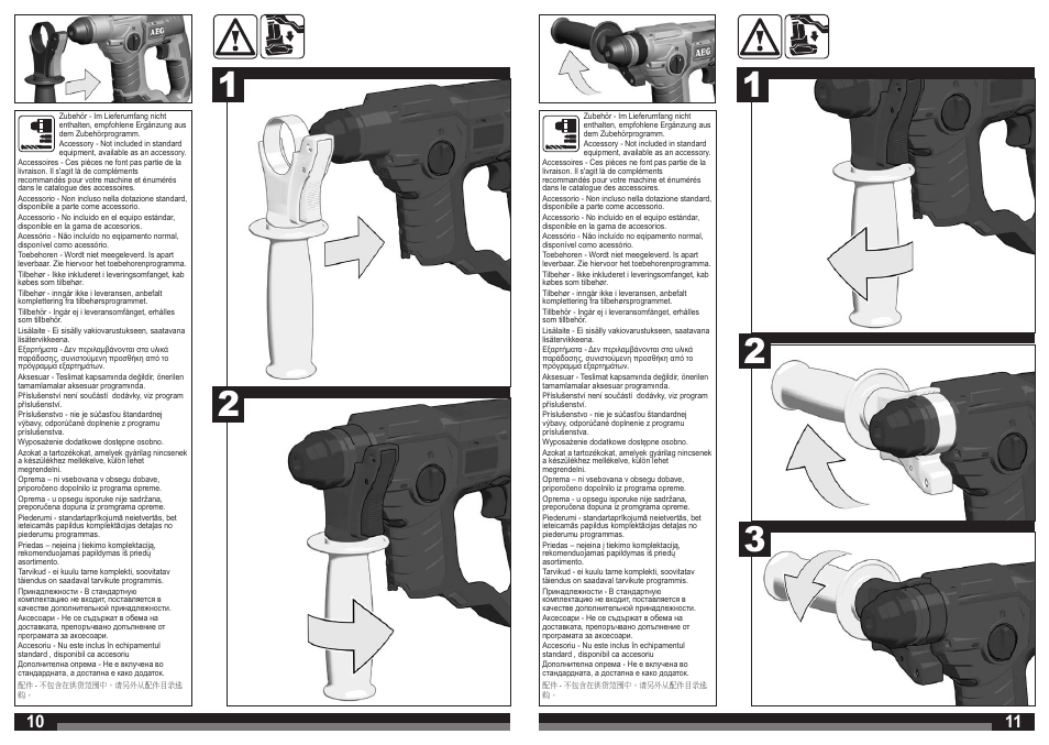 AEG BBH 12 User Manual | Page 6 / 37