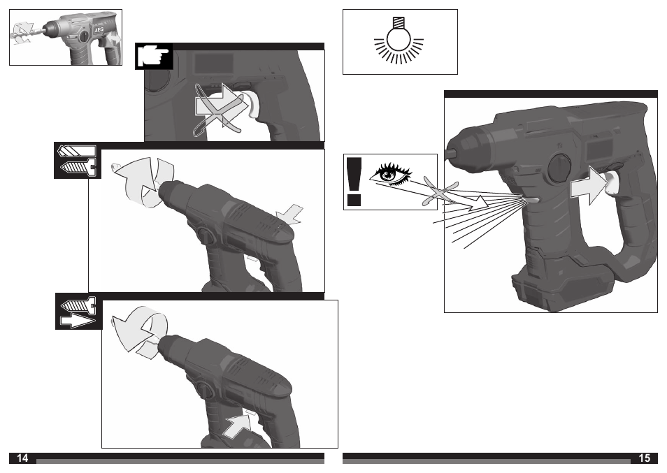 AEG BBH 12 User Manual | Page 8 / 37