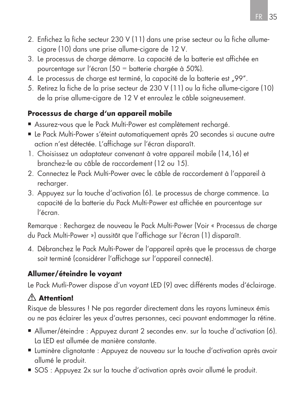 AEG Multi-Powerpack ML 12 User Manual | Page 35 / 76