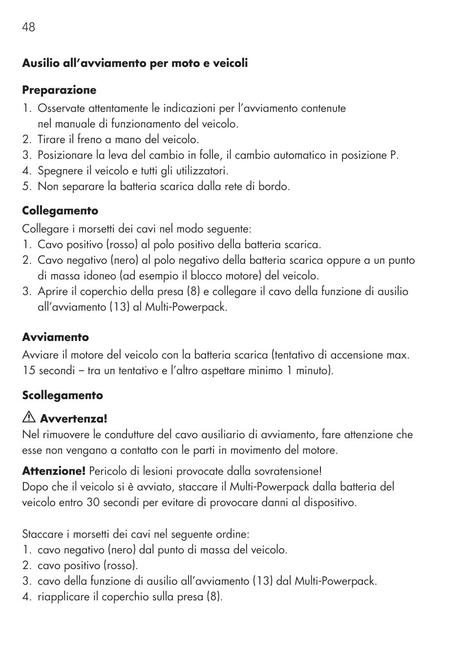 AEG Multi-Powerpack ML 12 User Manual | Page 48 / 76