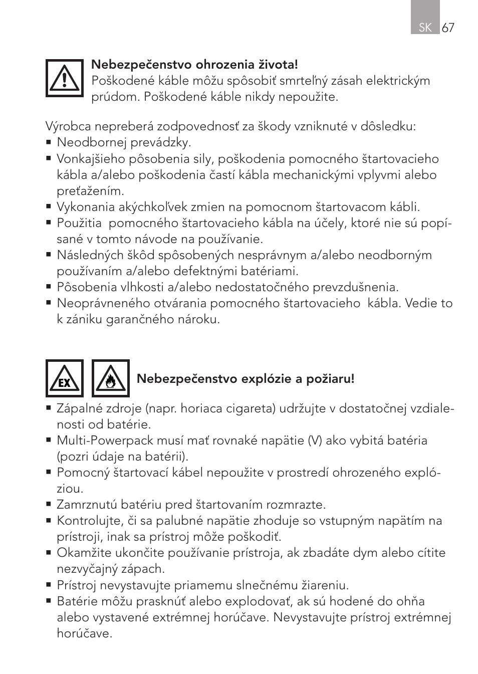 AEG Multi-Powerpack ML 12 User Manual | Page 67 / 76