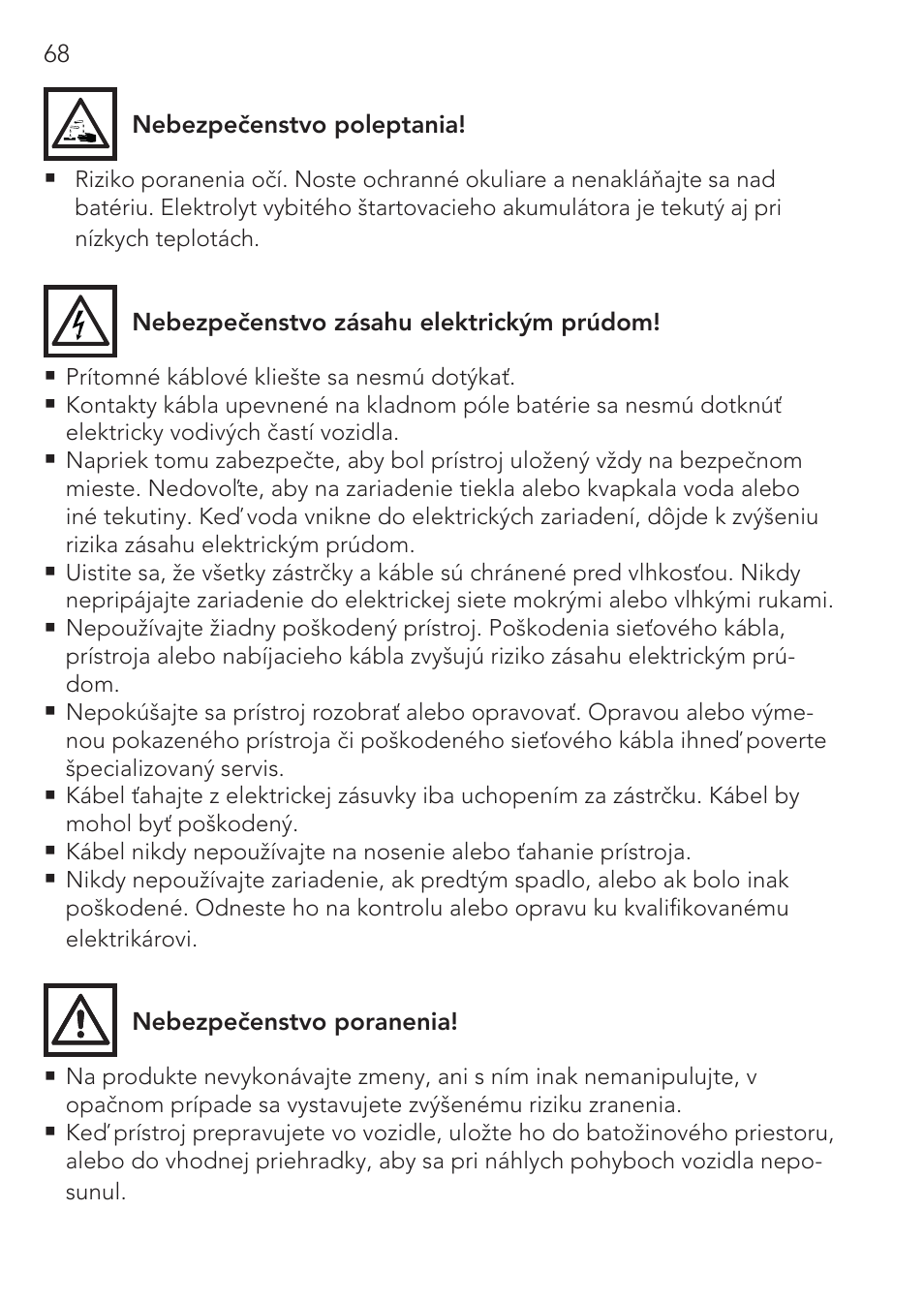 AEG Multi-Powerpack ML 12 User Manual | Page 68 / 76