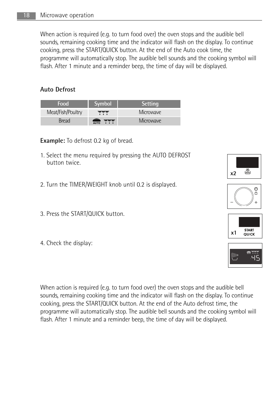 AEG MC1753E-M User Manual | Page 18 / 40