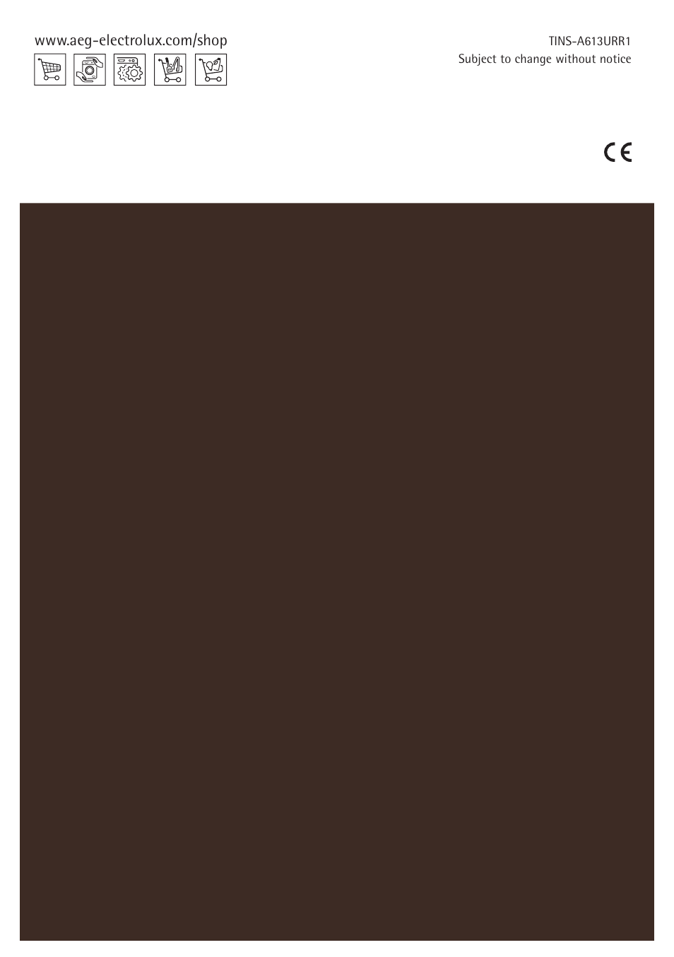 AEG MC1753E-M User Manual | Page 40 / 40