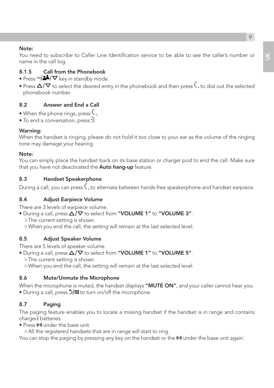 AEG Solo combo 15 User Manual | Page 11 / 42