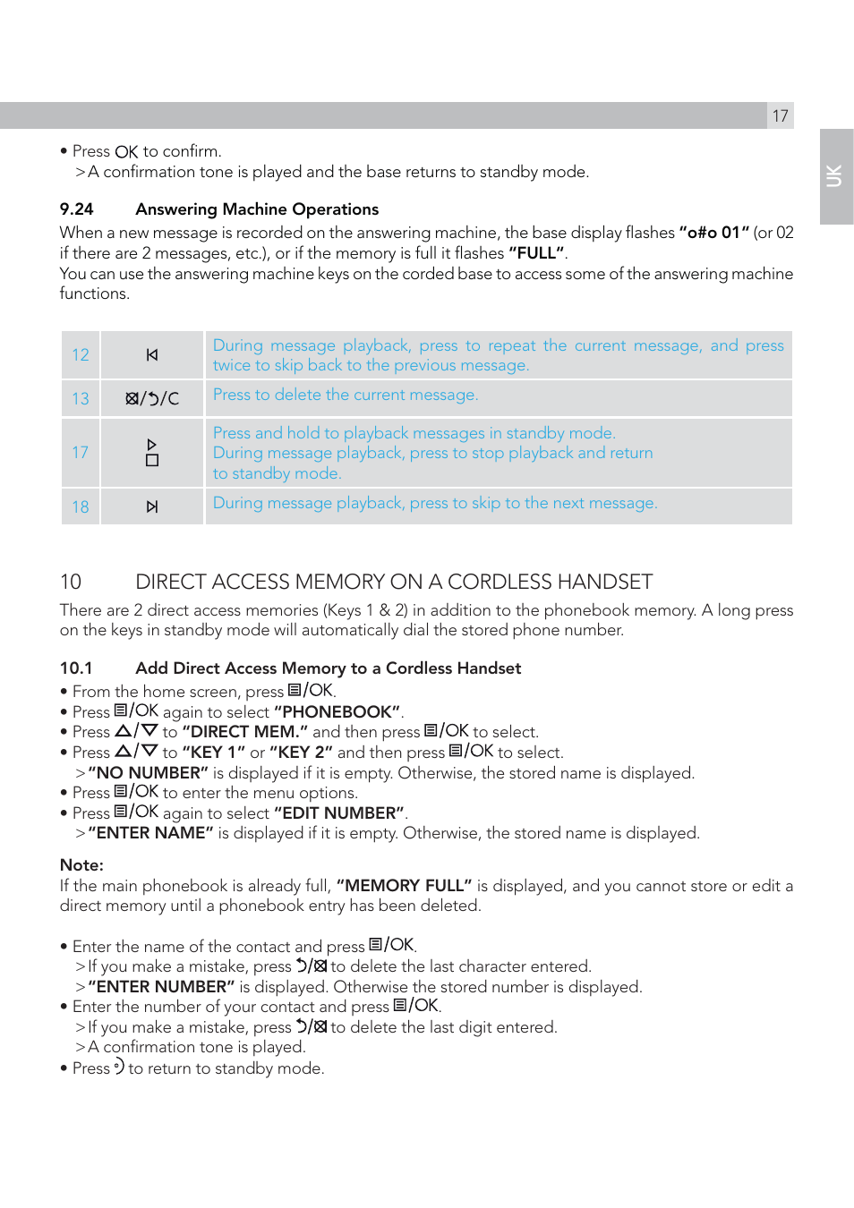 AEG Solo combo 15 User Manual | Page 19 / 42