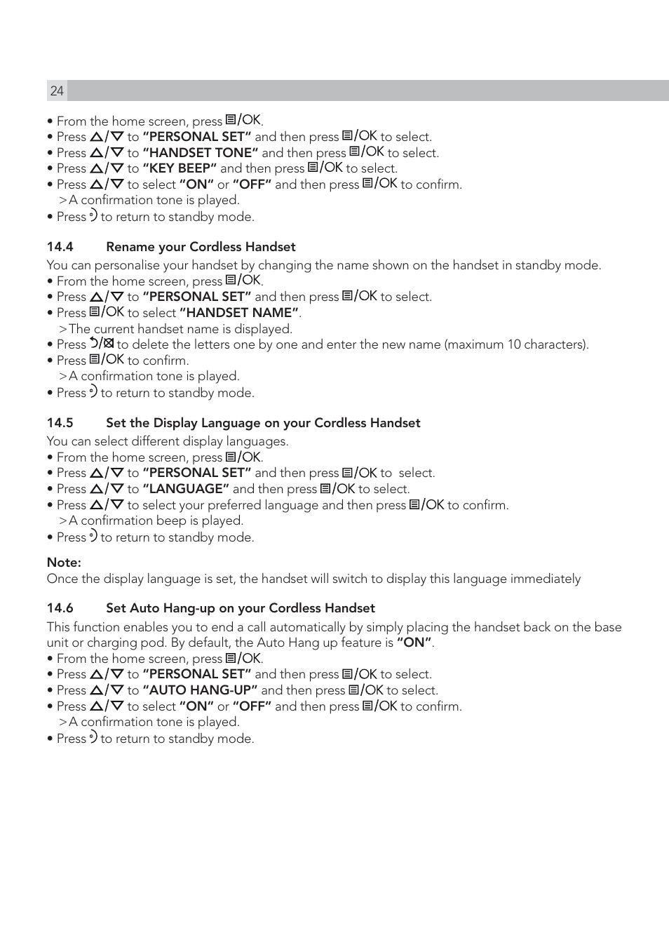 AEG Solo combo 15 User Manual | Page 26 / 42