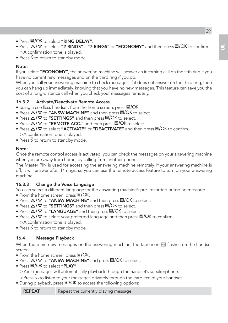 AEG Solo combo 15 User Manual | Page 31 / 42