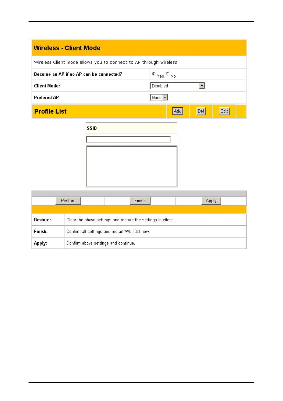 Client mode | Asus WL-HDD2.5 User Manual | Page 68 / 91