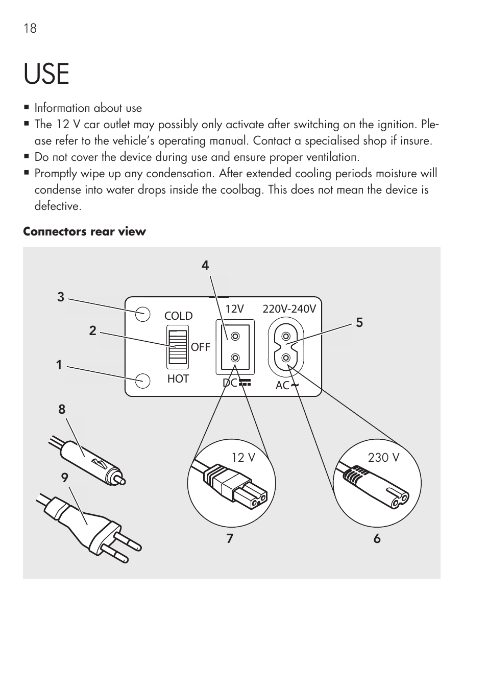 AEG Mini Fridge MS 4 User Manual | Page 18 / 56