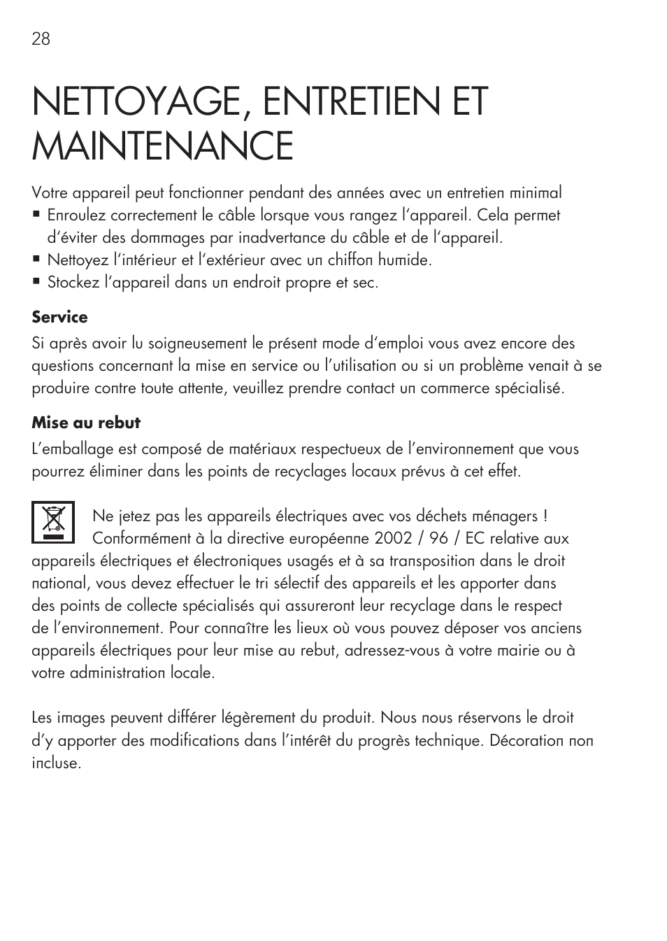 Nettoyage, entretien et maintenance | AEG Mini Fridge MS 4 User Manual | Page 28 / 56