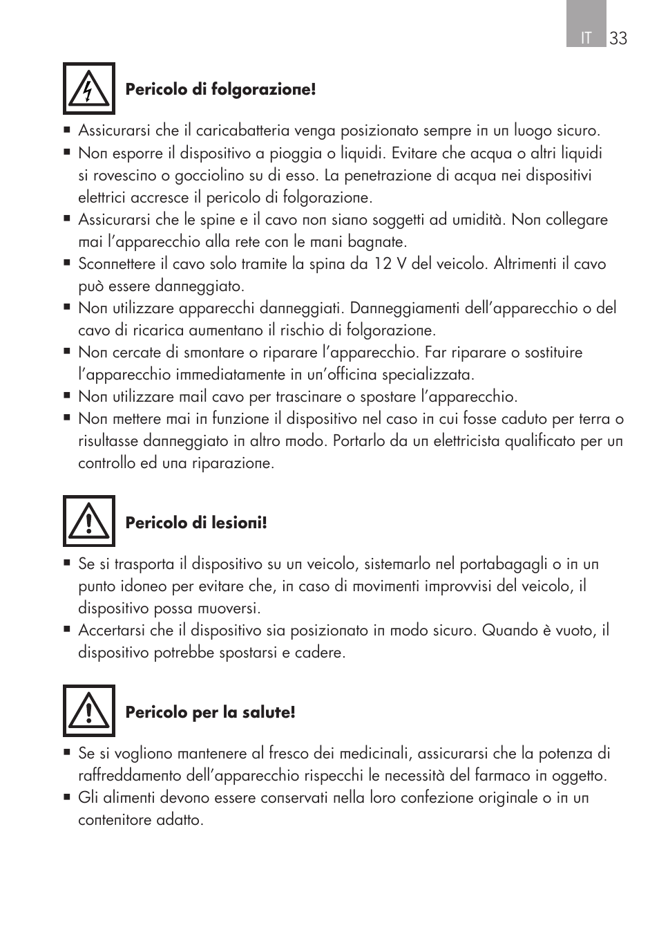 AEG Mini Fridge MS 4 User Manual | Page 33 / 56