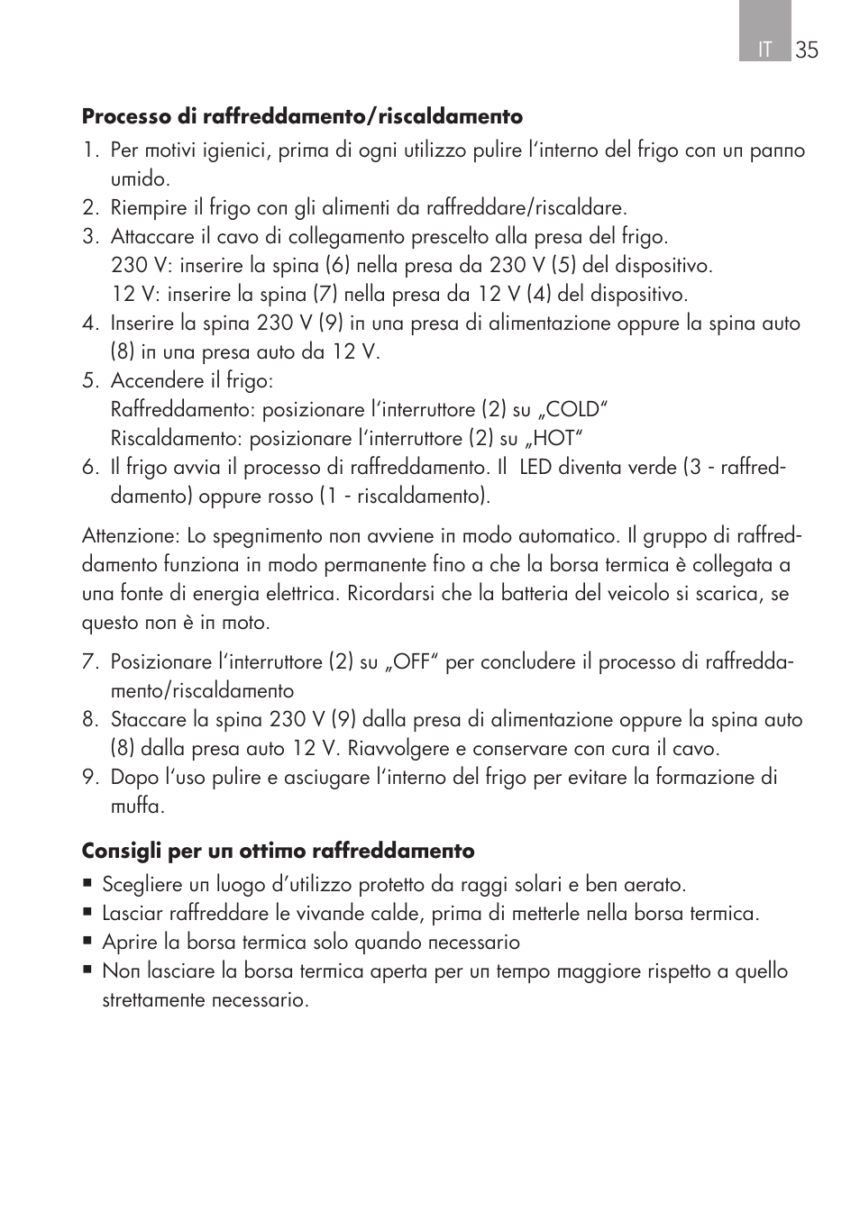 AEG Mini Fridge MS 4 User Manual | Page 35 / 56