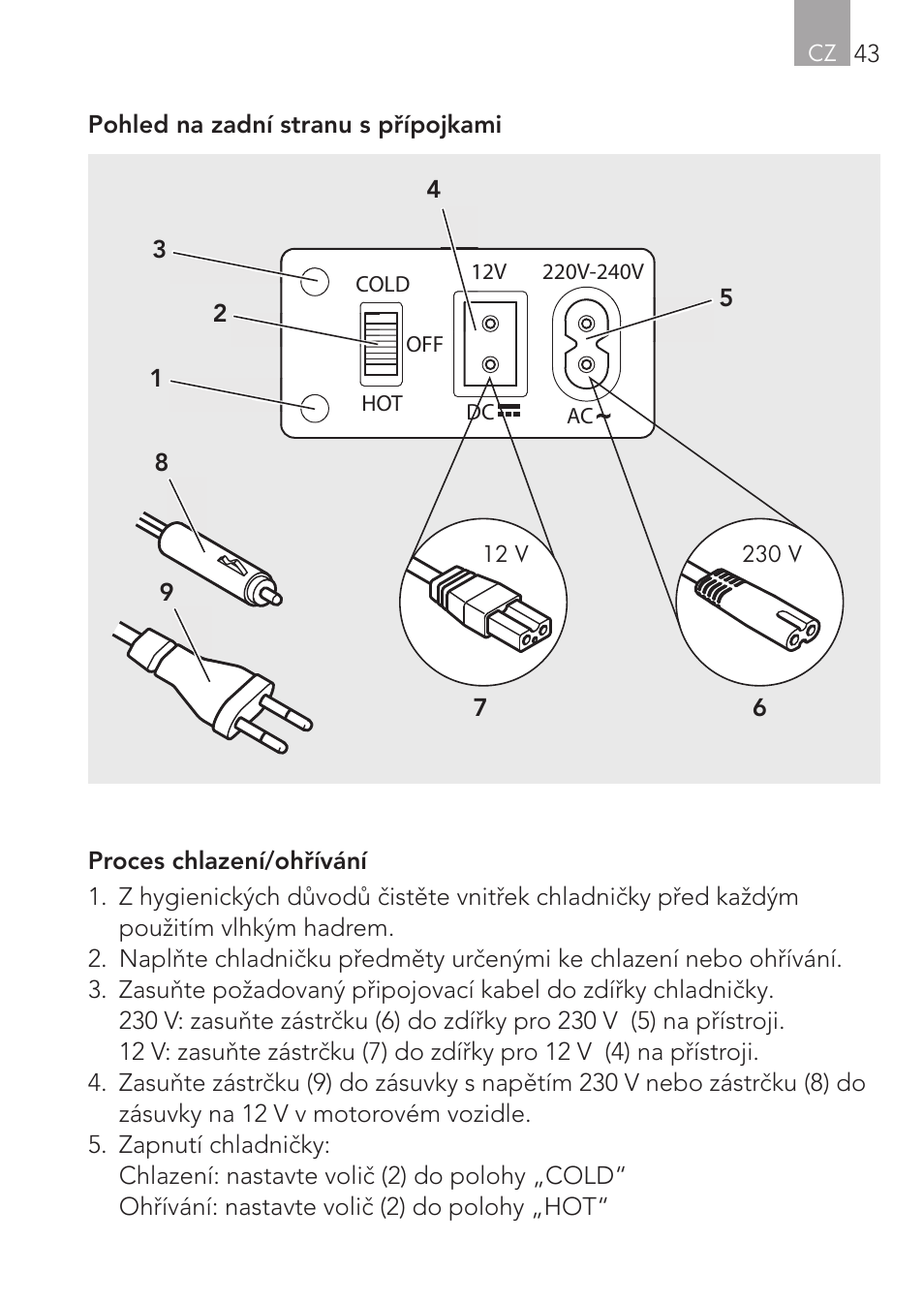 AEG Mini Fridge MS 4 User Manual | Page 43 / 56