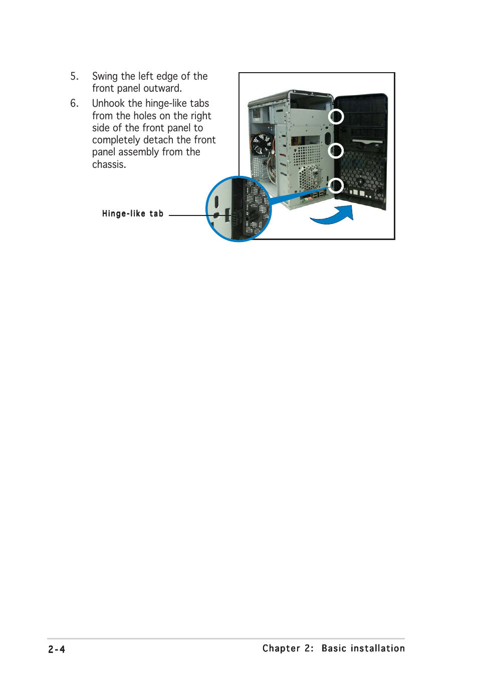 Asus Barebone System Vintage-PE2 User Manual | Page 20 / 96