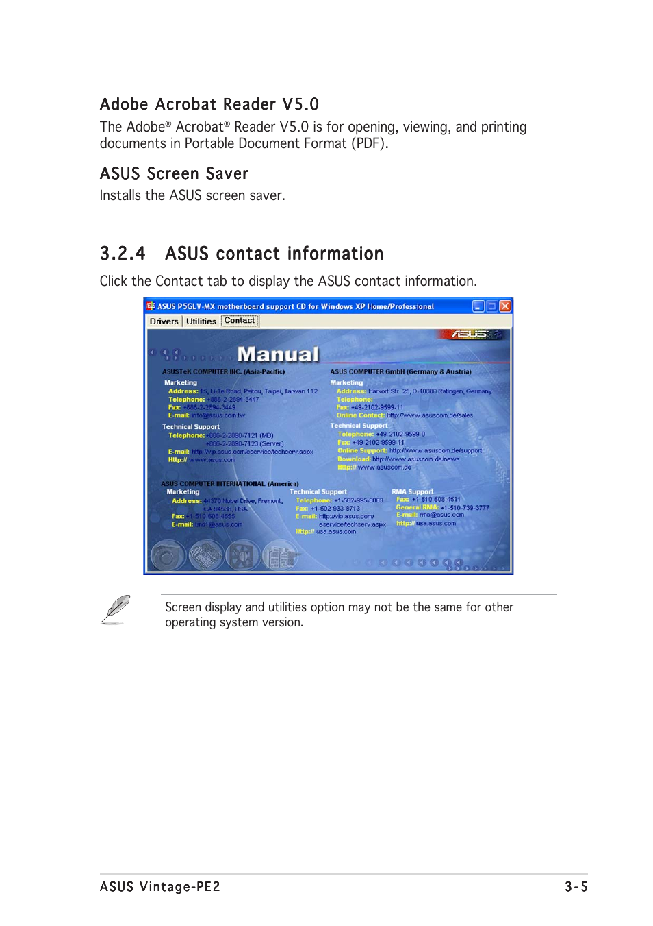 Asus Barebone System Vintage-PE2 User Manual | Page 51 / 96