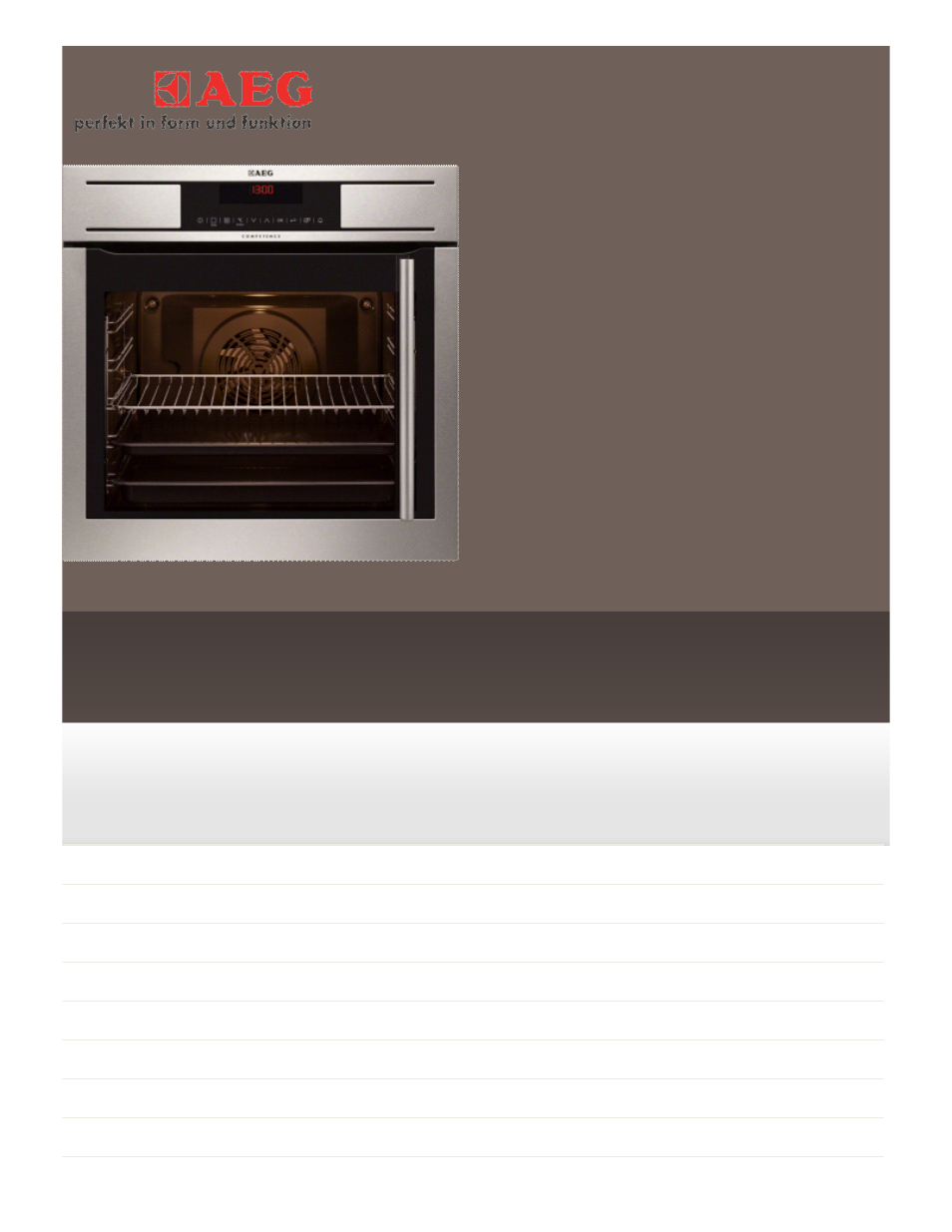 AEG BP8615001M User Manual | 2 pages