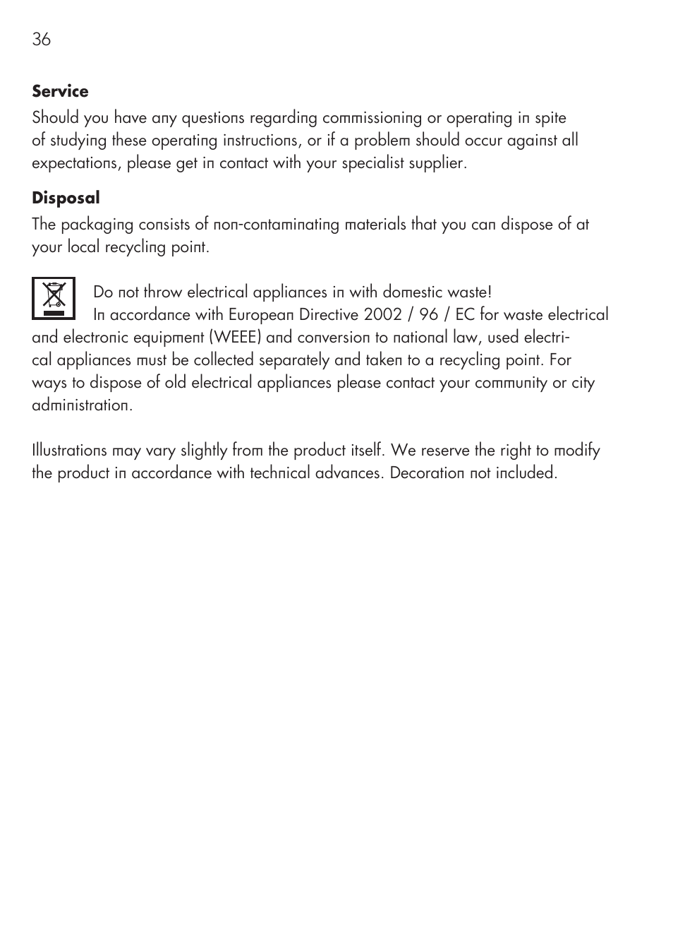 AEG Micro-Processor Charging Unit LW 60.0 User Manual | Page 36 / 112