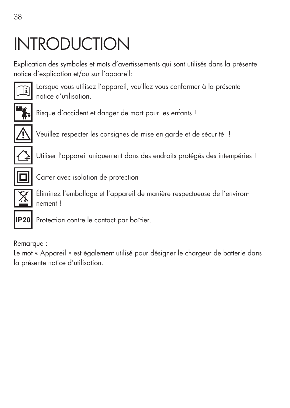 Introduction | AEG Micro-Processor Charging Unit LW 60.0 User Manual | Page 38 / 112