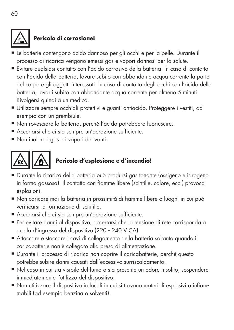 AEG Micro-Processor Charging Unit LW 60.0 User Manual | Page 60 / 112