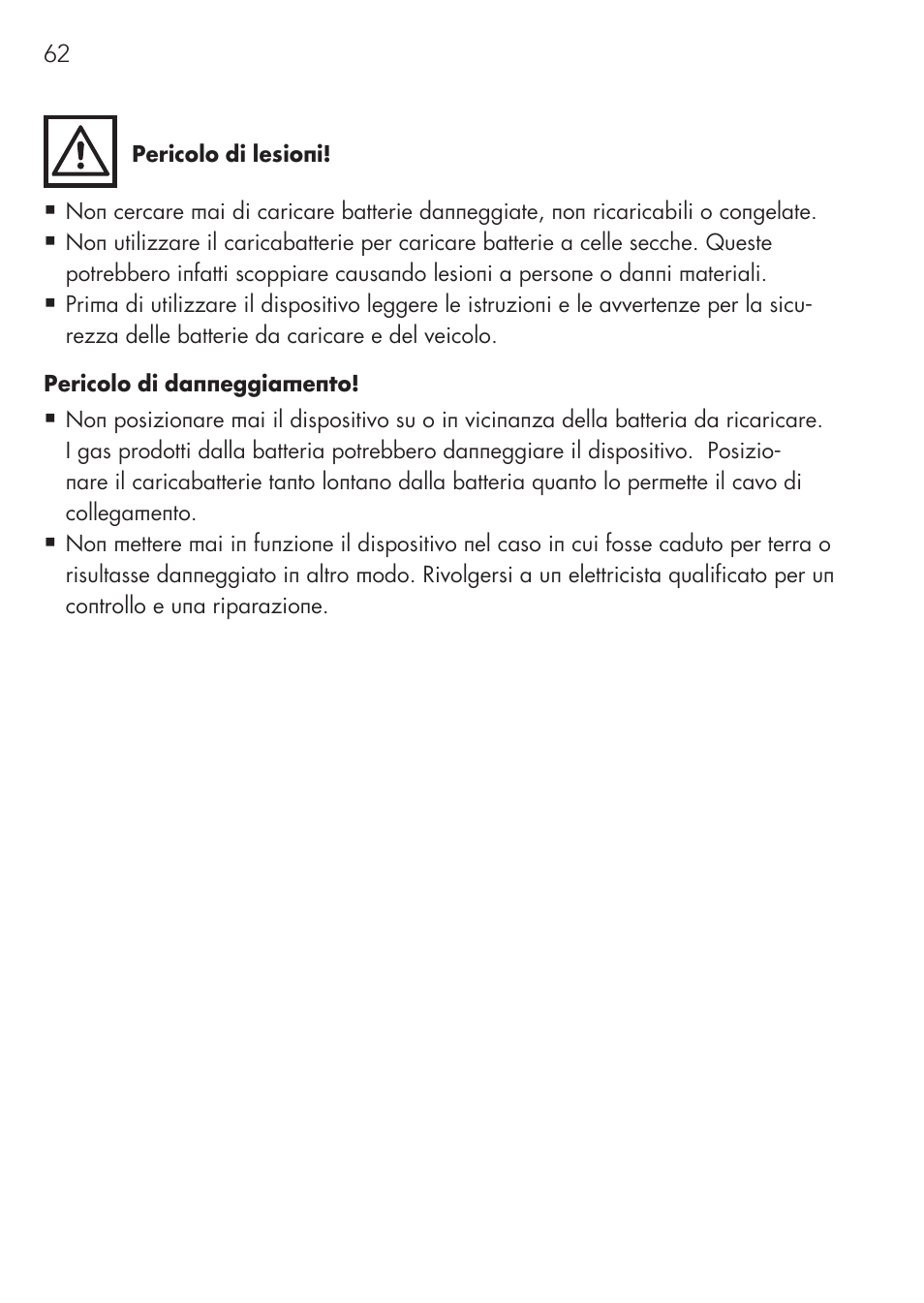 AEG Micro-Processor Charging Unit LW 60.0 User Manual | Page 62 / 112