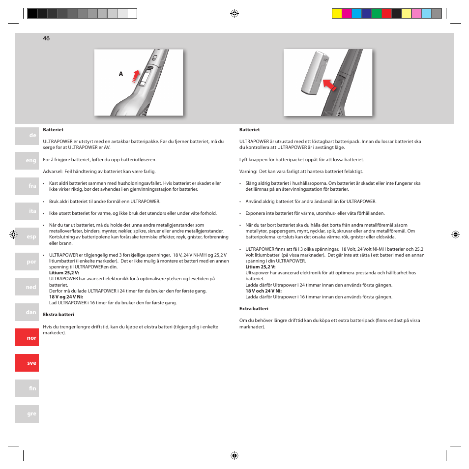 AEG AG5012CU User Manual | Page 46 / 56