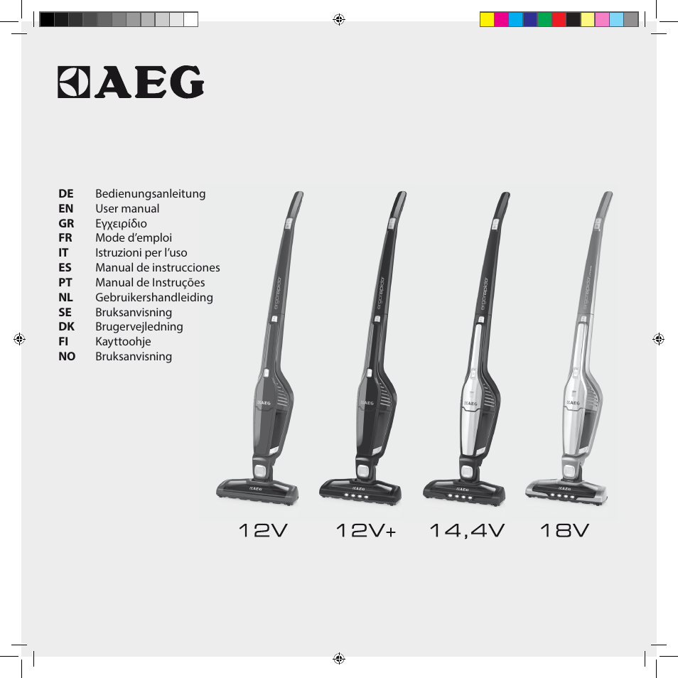 AEG AG941 User Manual | 44 pages