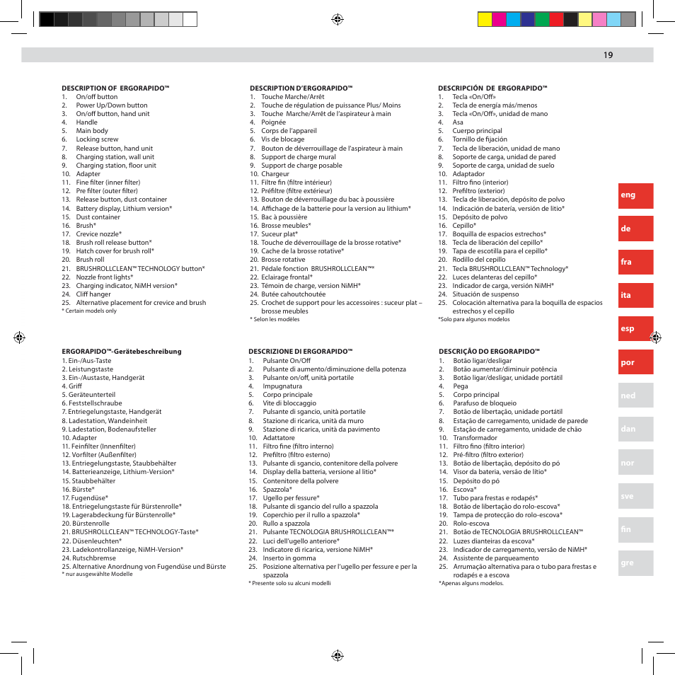 AEG AG941 User Manual | Page 19 / 44